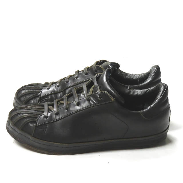 Hender Scheme エンダースキーマ Mip 02 オールレザースニーカー 5 27 27 5cm ブラック スーパースター スニーカーの通販はau Pay マーケット ブランド古着 Loop Wowma 店
