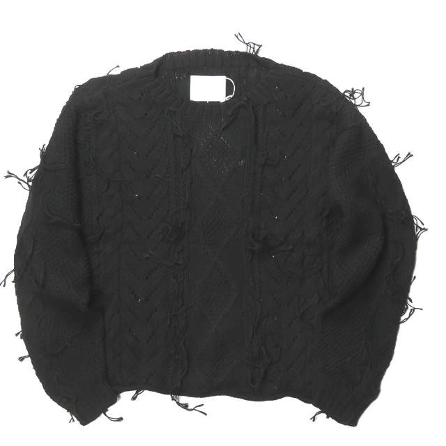 新品 bukht ブフト FISHERMANS SWEATER HAND KNITTING