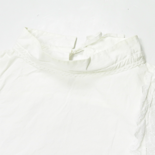 7559円 適当な価格 TORI-TO × BEAMS BOY ギャザー エリ スモック ブラウス 黒 7559円 適当な価格 TORI-TO × BEAMS BOY ギャザー エリ スモック ブラウス 黒