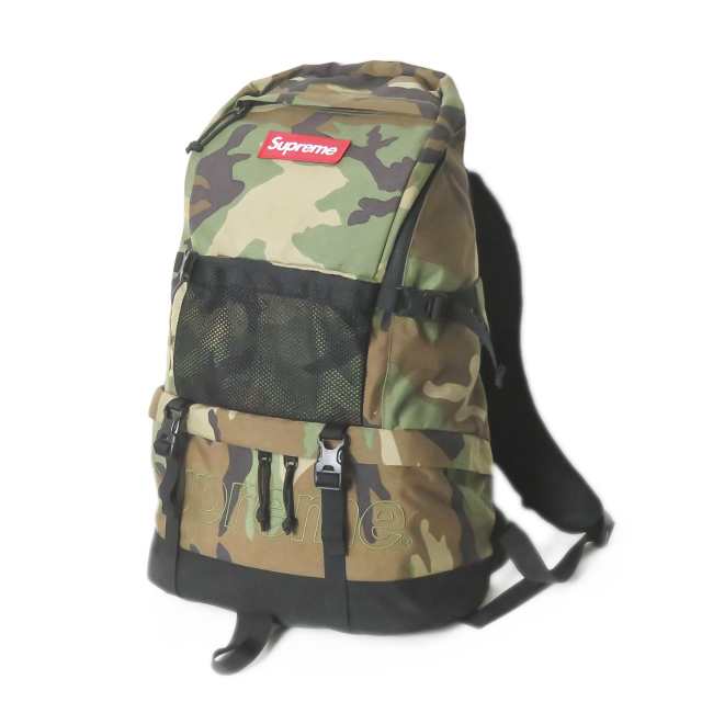 Supreme シュプリーム 15aw Contour Backpack コンツアーバックパック Woodland Camo カモフラ コーデュラナイロン リュック カバンの通販はau Pay マーケット ブランド古着 Loop Wowma 店