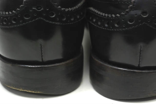 CHURCHS チャーチ イタリア製 BURWOOD W(GI)  バーウッド BLK POLISH 35.5(22.5cm)  ブラック ウイングチップ レースアップ シューズ