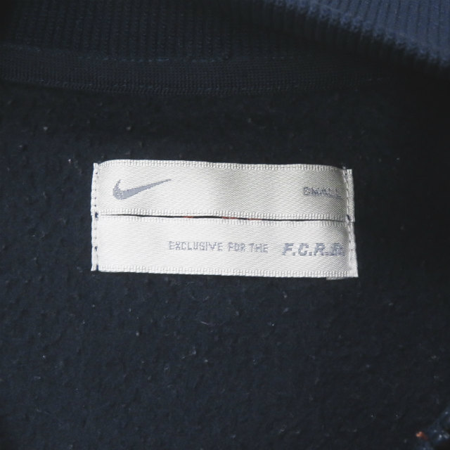 FF.C.R.B. PDK WARM UP JACKET ストライプ ウォームアップジャケット 106885 S ネイビー/オレンジ F.C.Real Bristol ブリストル NIKE