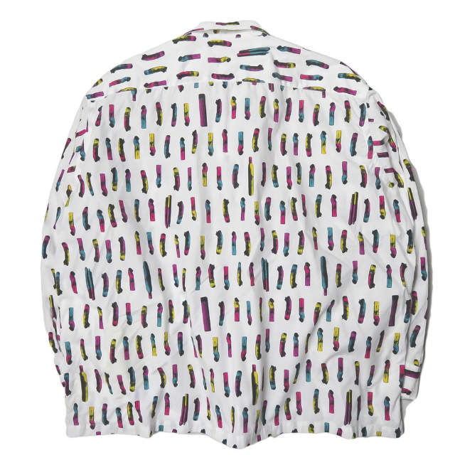SSZ エスエスゼット エスエスズィー 21SS TABACCO SHIRT タバコシャツ 11-11-6624-139 M ホワイト プリント SSZ ANTHEMS トップス_1