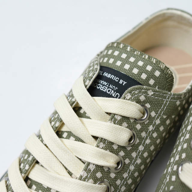 新品 N.HOOLYWOOD COMPILE LINE x CONVERSE ADDICT x UNDERCOVER 21AW 別注 CHUCK TAYLOR NU OX 2212-SE01peg US8.5(27cm) KHAKI CHECK_9