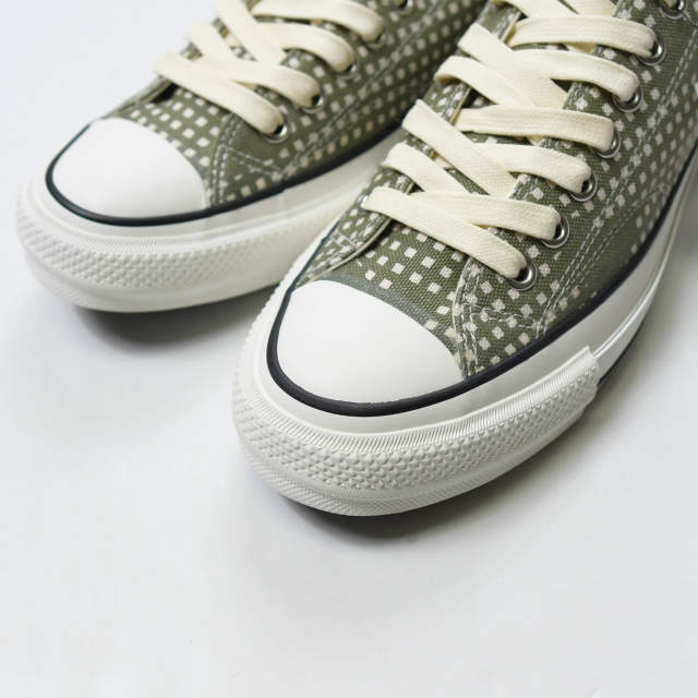 新品 N.HOOLYWOOD COMPILE LINE x CONVERSE ADDICT x UNDERCOVER 21AW 別注 CHUCK TAYLOR NU OX 2212-SE01peg US8.5(27cm) KHAKI CHECK_6
