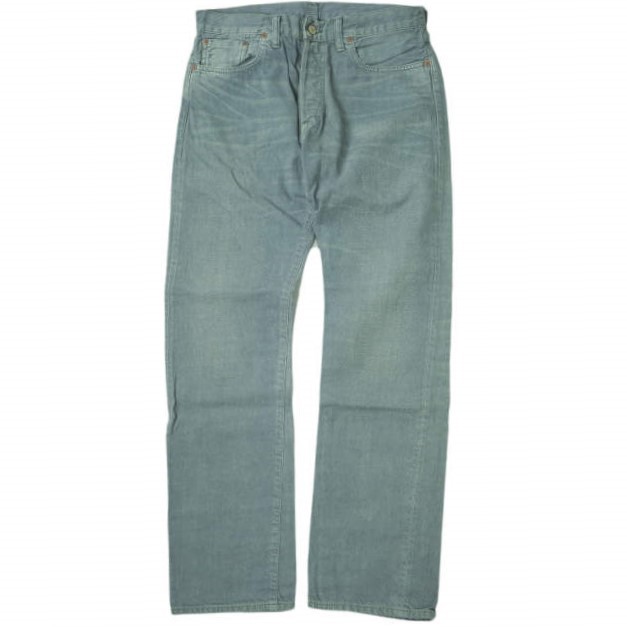 RRL ダブルアールエル アメリカ製 LOW STRAIGHT JAPAN WOVEN SELVEDGE DENIM PANTS  ローストレートセルビッチデニムパンツ 31 Blue Grey｜au PAY マーケット