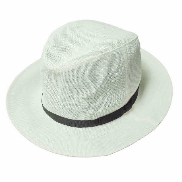 新品 KIJIMA TAKAYUKI キジマタカユキ PAPER CLOTH HAT - MIDDLE BRIM