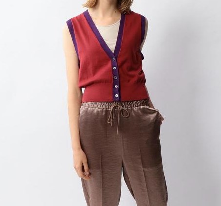 Steven Alan スティーブンアラン COTTON HIGH GAUGE VEST コットン