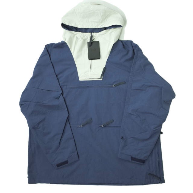 新品 DAIWA PIER39 ダイワ ピア39 22SS Tech Anorak Parka テックアノラックパーカー BJ-23022 L(JP) NAVY マウンテンパーカー