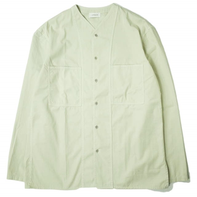 LEMAIRE ルメール 22SS V-NECK SHIRT コットンギャバジン Vネック