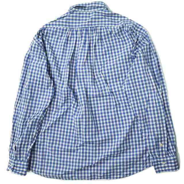 Porter Classic ポータークラシック 20SS 日本製 ROLL UP GINGHAM CHECK SHIRT ロールアップ ギンガム チェックシャツ S BLUE 長袖の通販はau PAY マーケット - ブランド古着 LOOP Wowma!店 | au PAY マーケット－通販サイト