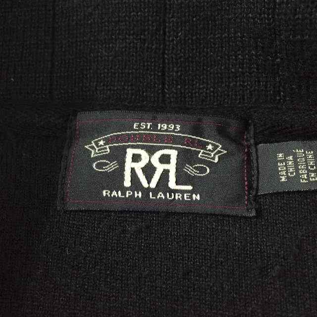 RRL ダブルアールエル 22SS FLEECE JACKET パイルフリースジャケット L BLACK Double RL ボア ジップアップ ブルゾン アウター【RRL】