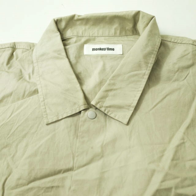 monkey time モンキータイム BROAD COLOR BLOCK SHIRT ブロードカラー