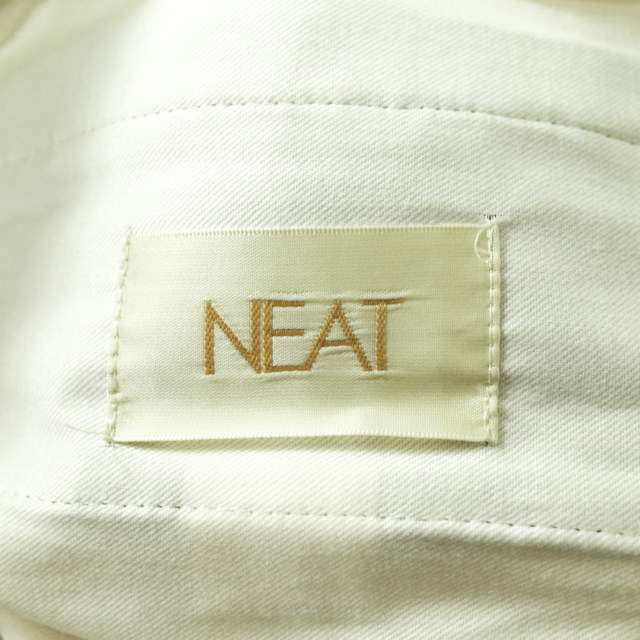 NEAT ニート 21SS 日本製 MAX CANVAS WIDE TAPERED 2タックワイドスラックス 48 KHAKI パンツ テーパード ボトムス【NEAT】