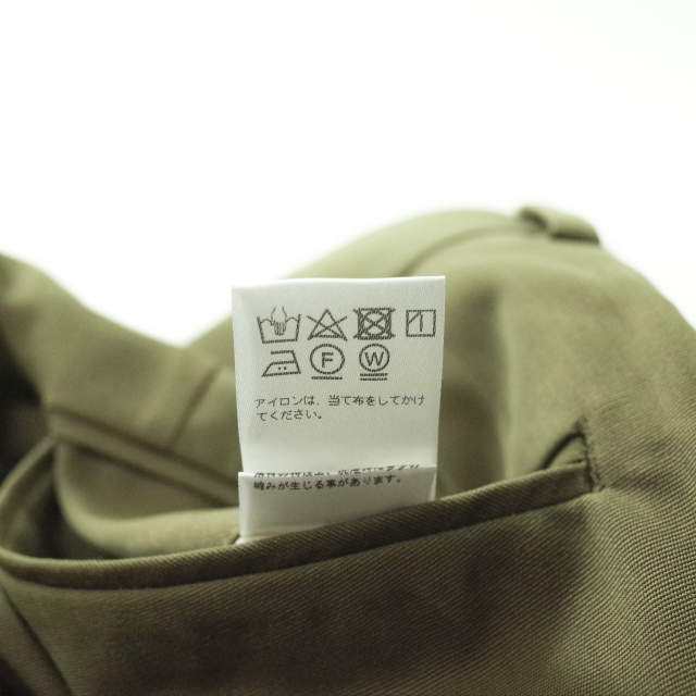 NEAT ニート 21SS 日本製 MAX CANVAS WIDE TAPERED 2タックワイドスラックス 48 KHAKI パンツ テーパード ボトムス【NEAT】