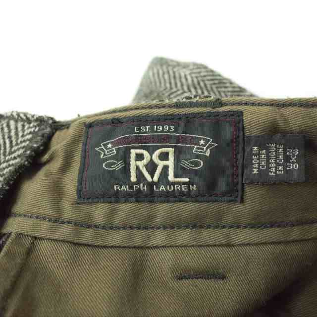 RRL ダブルアールエル 20AW ヘリンボーンツイードパンツ ...