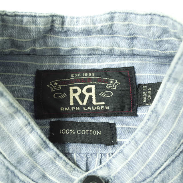 RRL ダブルアールエル バンドカラーストライプシャツワンピース 2