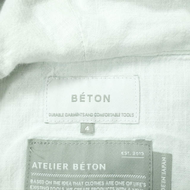 ATELIER BETON アトリエベトン 19SS 日本製 DENIM ANORAK デニム