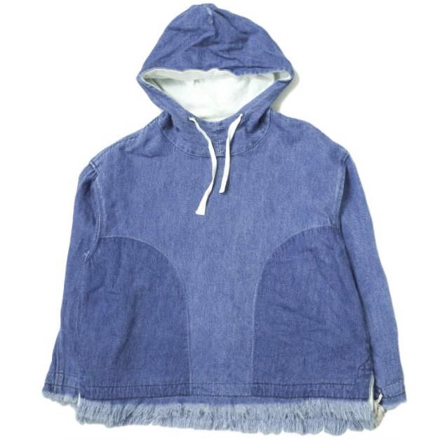 ATELIER BETON アトリエベトン 19SS 日本製 DENIM ANORAK デニムアノラックジャケット 191-09C 4 Indigo プルオーバー パーカー アウター