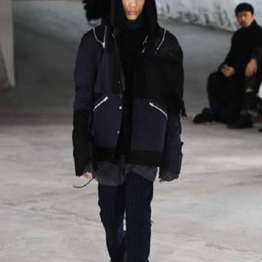 採寸はおよそなので参考までにsacai 18aw ブルゾンジャケット