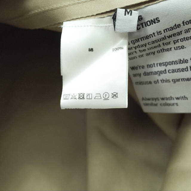 CAMIEL FORTGENS カミエル フォートヘンス MACKINTOSH TRENCH COAT 
