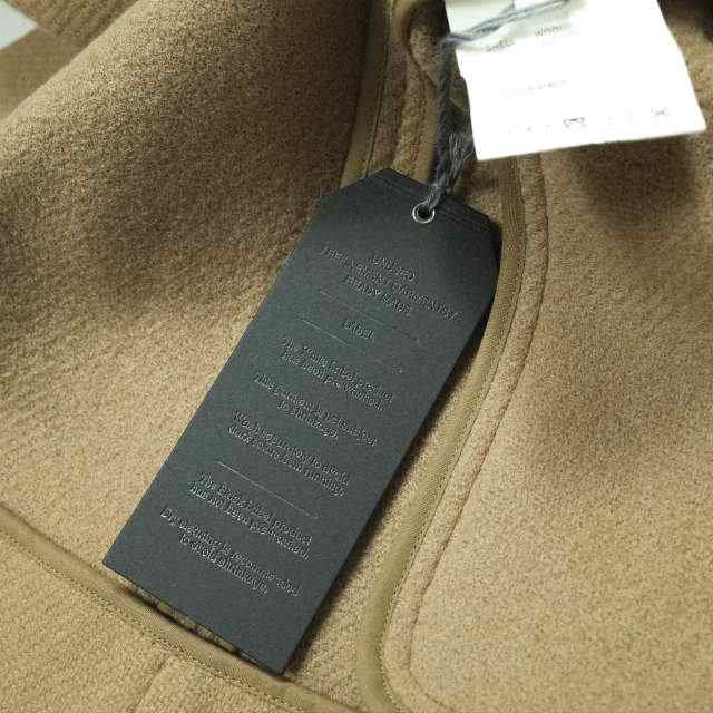 UNUSED アンユーズド 17AW 日本製 DOUBLE BREASTED COAT ダブルブレステッドコート US1314 3 CAMEL ピーコート アウター【新古品】【UNUSED】