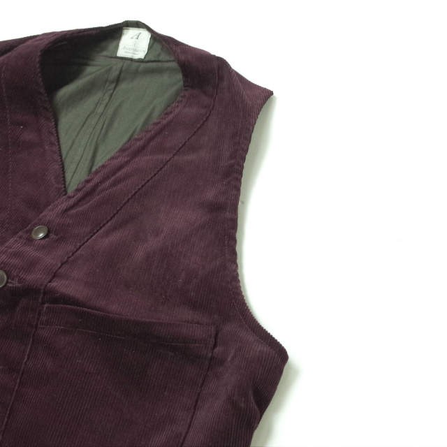 ANATOMICA アナトミカ フランス製 SAGAN VEST - CORDUROY コーデュロイ サガンベスト S パープル ジレ ハンティング  トップスの通販はau PAY マーケット - ブランド古着 LOOP Wowma!店 | au PAY マーケット－通販サイト