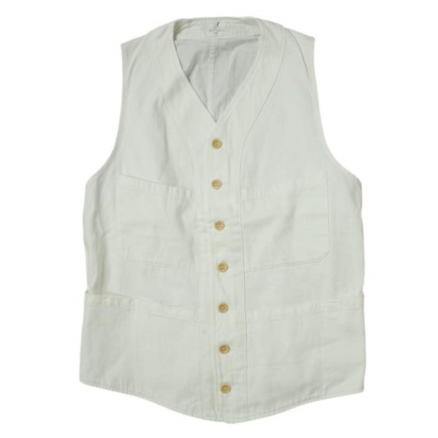 ANATOMICA アナトミカ フランス製 SAGAN VEST COTTON PLAID コットン