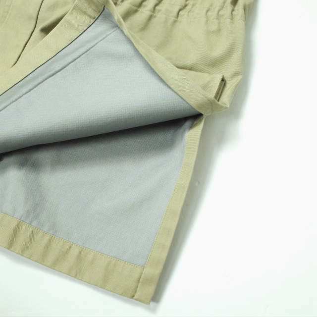 HERMES エルメス フランス製 00's オックスコットン ミリタリージャケット S KHAKI ヴィンテージ オールド ラバータグ アウター【HERMES】