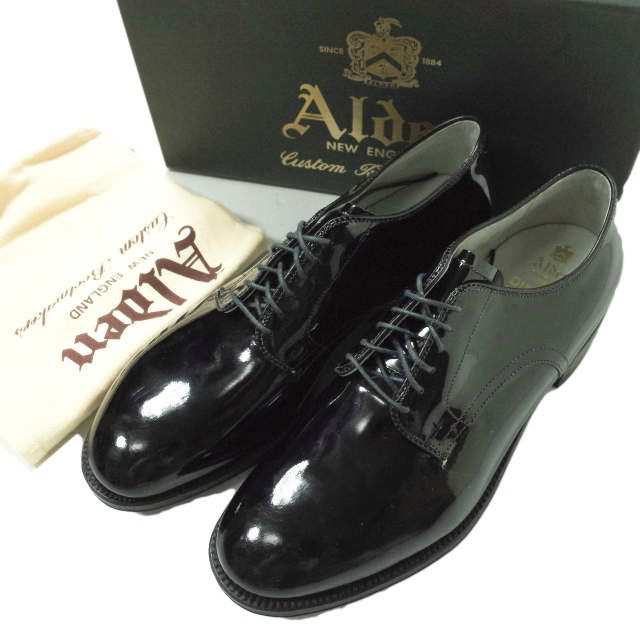 ランキングや新製品 ALDEN x District オールデン Patent Leather