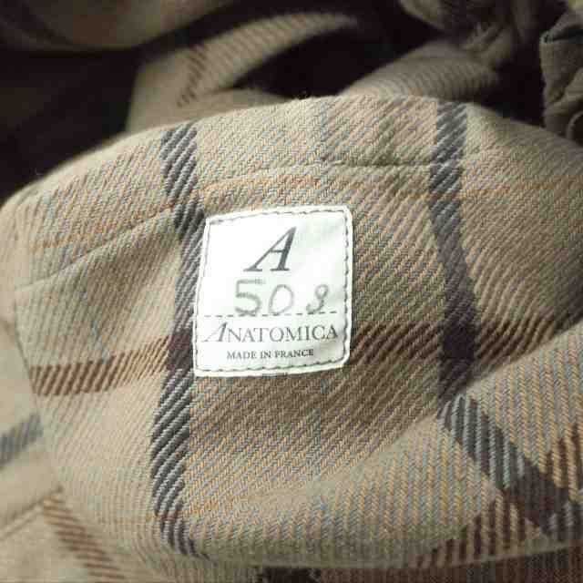 ANATOMICA アナトミカ フランス製 CAVALIER - COTTON PLAID キャバリエ