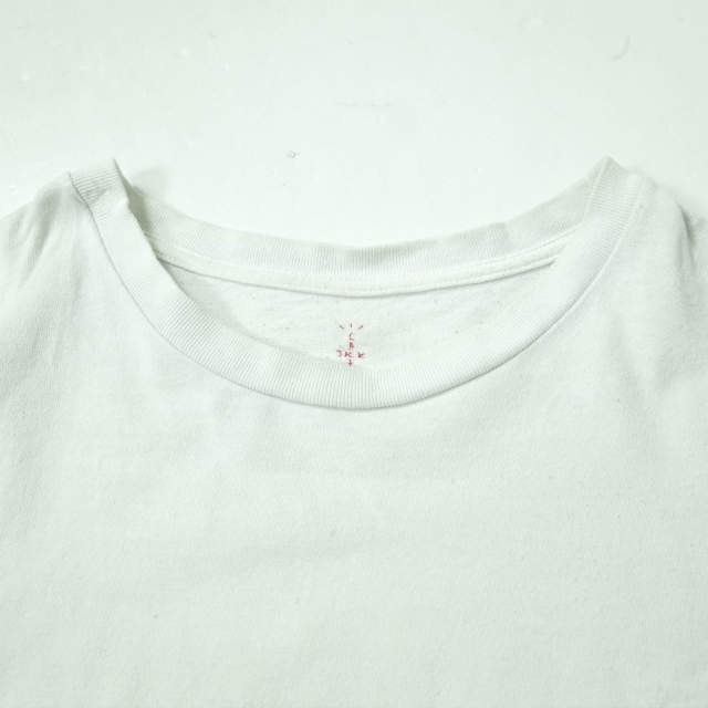 READYMADE　Tシャツ　M　ホワイト　レインボー　肉厚　Travis