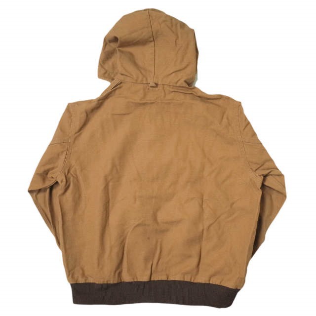 orslow x BEAMS BOY オアスロウ ビームスボーイ 別注 日本製 ブラウンダックフードジャケット XS(0) BROWN ワーク  ブルゾン アウター