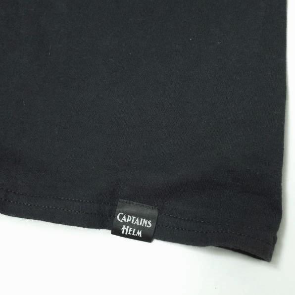 CHALLENGER x CAPTAINS HELM チャレンジャー キャプテンズヘルム 別注 BITE ME TEE マーメイドプリントTシャツ XL ブラック 半袖 トップス【中古】【CHALLENGER × CAPTAINS HELM】 CHALLENGER x CAPTAINS HELM チャレンジャー キャプテンズヘルム 別注