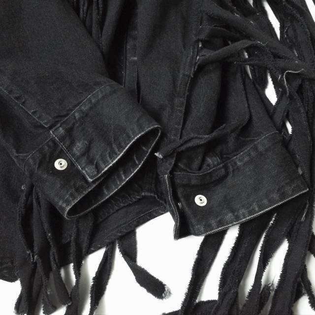 TOGA トーガ 23SS Denim Fringe Jacket デニムフリンジジャケット TZ31