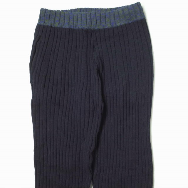 TOGA VIRILIS トーガビリリース 22SS RIB KNIT PANTS リブニットパンツ ...