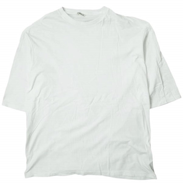 AURALEE オーラリー 日本製 SEAMLESS CREW NECK HALF SLEEVE TEE ...