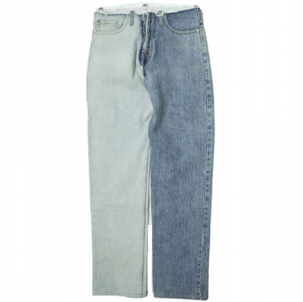 新品 Maison Margiela 10 メゾンマルジェラ 21SS Split Denim 再構築デニムパンツ S50LA0175 S30736  28 マルタン リメイク ジーンズ｜au PAY マーケット