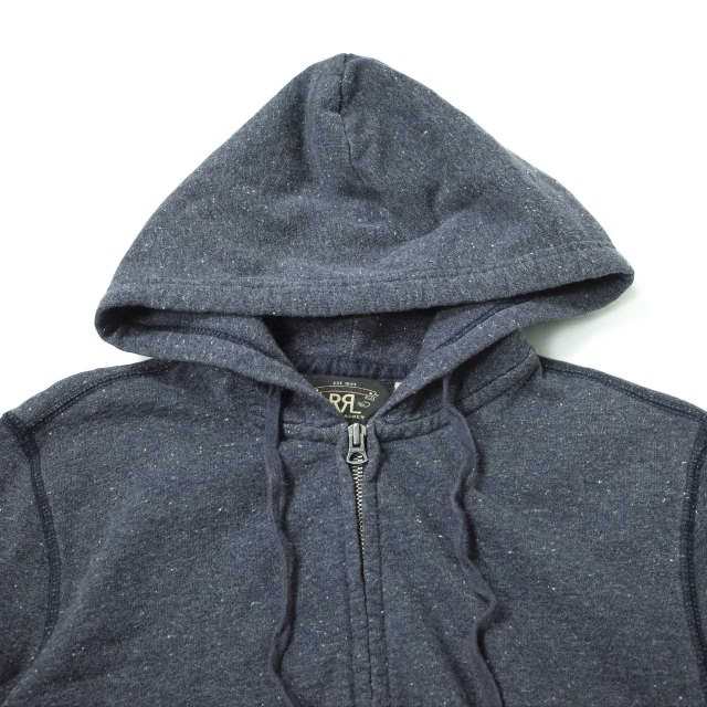 RRL ダブルアールエル 2-R FULL-ZIP HOODIE ネップスウェット