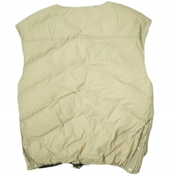 F/CE. x NANGA エフシーイー ナンガ 21AW 別注 FT DOWN REVERSIBLE VEST エフライト リバーシブルダウンベスト  FNA09212U0003 M ARMY