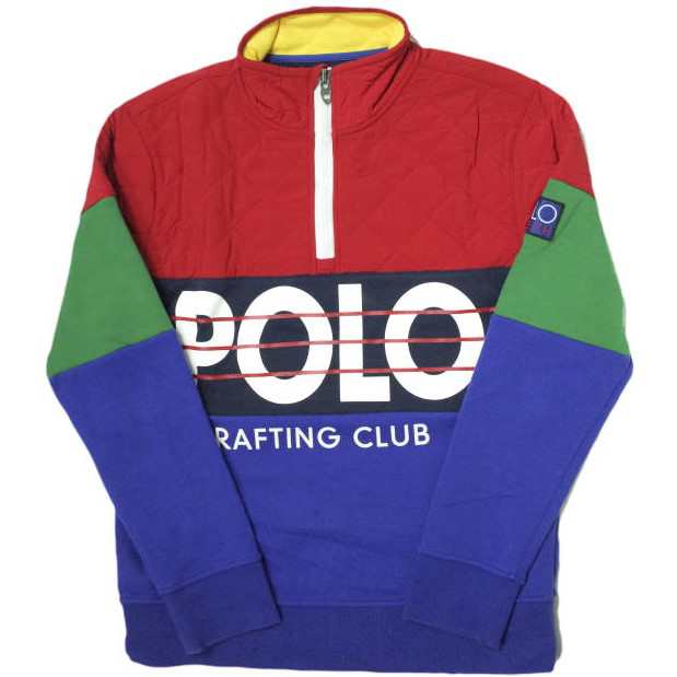 Polo by Ralph Lauren ポロバイラルフローレン HI TECH HALF ZIP PULLOVER ハイテック ハーフジップスウェットプルオーバー M トレーナー