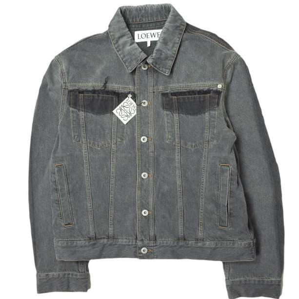 LOEWE ロエベ 22AW イタリア製 FADED DENIM JACKET フェードデニム