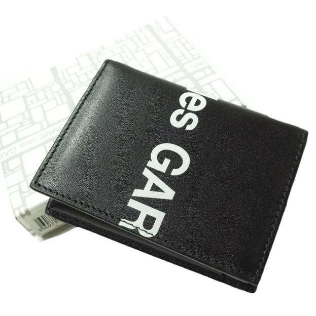 新品 COMME des GARCONS コムデギャルソン HUGE LOGO WALLET