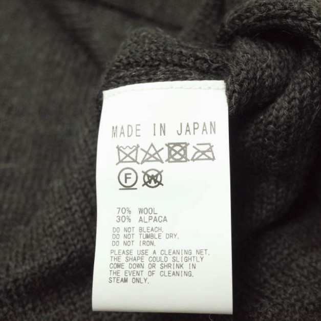 新品 Nahyat x AVELIA ナヤット 7G MERINO WOOL KNIT CARDIGAN メリノ