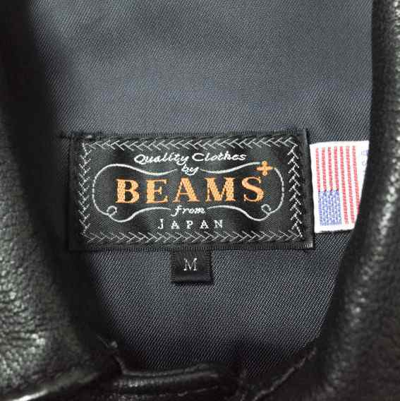 BEAMS PLUS ビームスプラス アメリカ製 ジョンソンレザー ゴートスキン