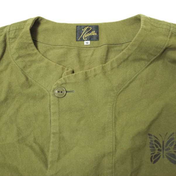 【Needles】Pajama Set Cotton Flannel Olive