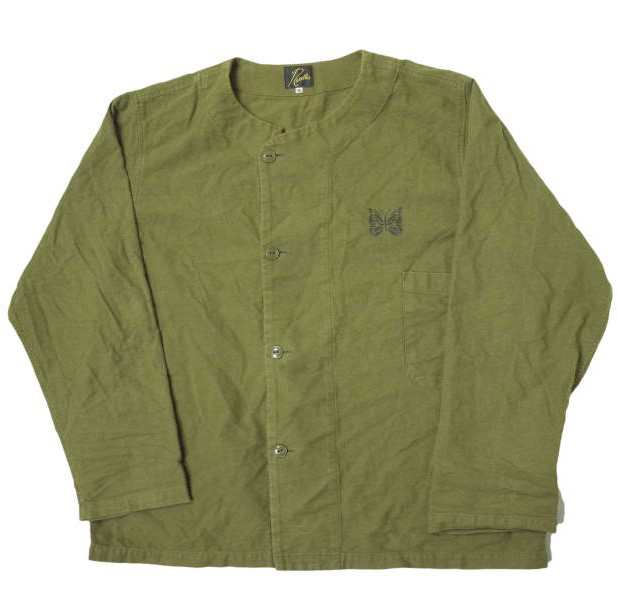 【Needles】Pajama Set Cotton Flannel Olive