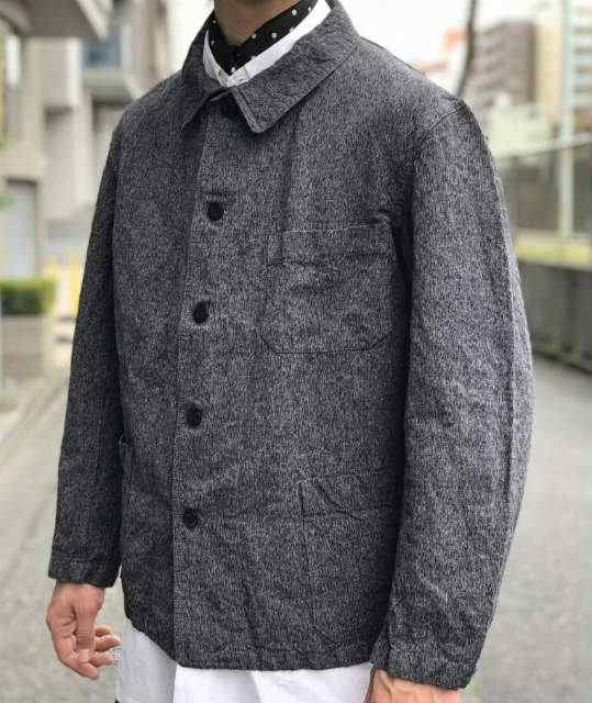 OUTIL ウティ 21SS フランス製 VESTE ARBOIS コットンリネン