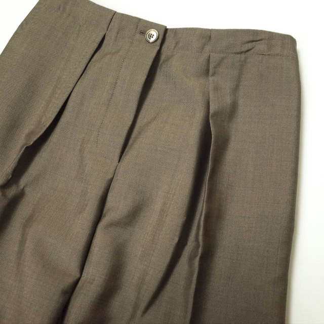 新品 Acne Studios アクネストゥディオズ Tailored Trousers サマーウール テーラードトラウザーズ  FN-WN-TROU000774 34 BROWN パンツ