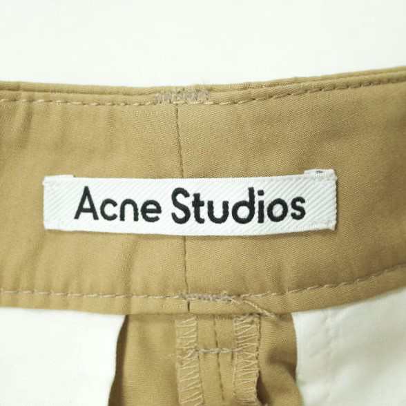新品 Acne Studios アクネストゥディオズ Chino Trousers ベルテッド